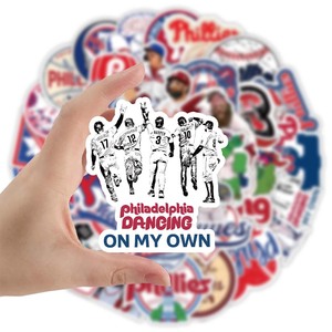 50PCS Sport USA Philadelphia Baseball Team Sticker - Product Image 2