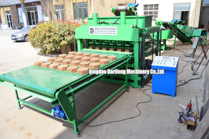 Hoge Techologie DF10-10 Klei In Elkaar Grijpende Baksteenmachine Voor Het Bouwen Van Huis Max Productiecapaciteit Automatische Baksteenmachine - Product Image 2