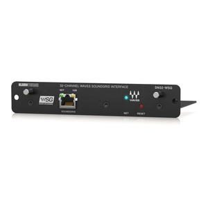 Klark Teknik DN32-WSG карта расширения 32-канальный Aoip с низкой задержкой в волнах Soundgrid сетевой интерфейс цифрового микшера Midas M32 - Product Image 5