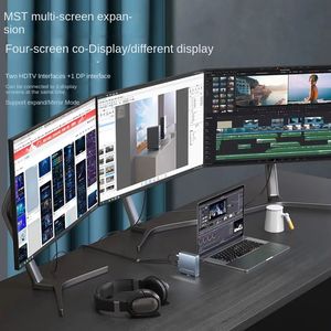 Magelei New 16 in 1 4K HDR Docking Station Hub with Multi-Function Type-C Port USB Hub 165Hz IPS LCD Panel for Laptop - Product Image 5