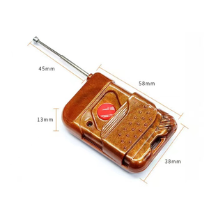 Tipo di apprendimento in legno EV1527 porta retrattile per Garage a codice fisso che rotola telecomando universale 433Mhz - Product Image 2