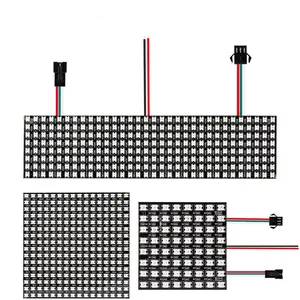 8x16x16 32x32 Pixel singolo pannello a Led indirizzabile schermo WS2812B WS2812 modulo matrice digitale 5050 programmabile schermo a LED - Product Image 5