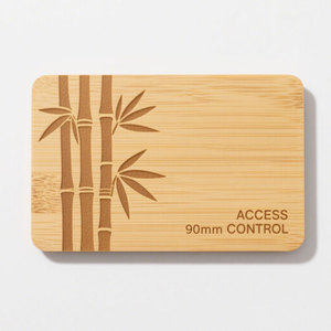 מותאם אישית גודל במבוק עץ nfc rfid עץ גישה עסקית מערכת ניהול בית מלון כרטיס בית חכם - Product Image 1