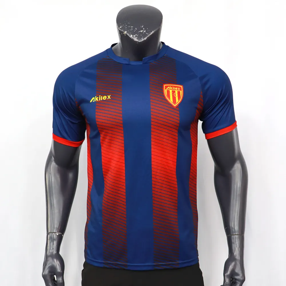 Personalizado nuevo diseño de alta calidad Original de fábrica de fútbol completo equipo de fútbol formación uniforme de fútbol de hombre kit para la venta