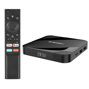 TV98 ATV <span class=keywords><strong>W2</strong></span> Amlogic S905W2 Android 11.0 TV kutusu 4GB RAM 32GB ROM çift WiFi 2.4GHz/5GHz BT ses uzaktan kumanda 8K akıllı kutu