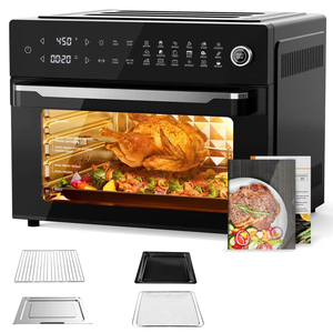 30L Dual Cook Air Fryer Ofen mit großer Kapazität Digitale Timer-Steuerung 18 vor eingestellte Funktionen Elektrisch ölfrei für den Hausgebrauch - Product Image 1