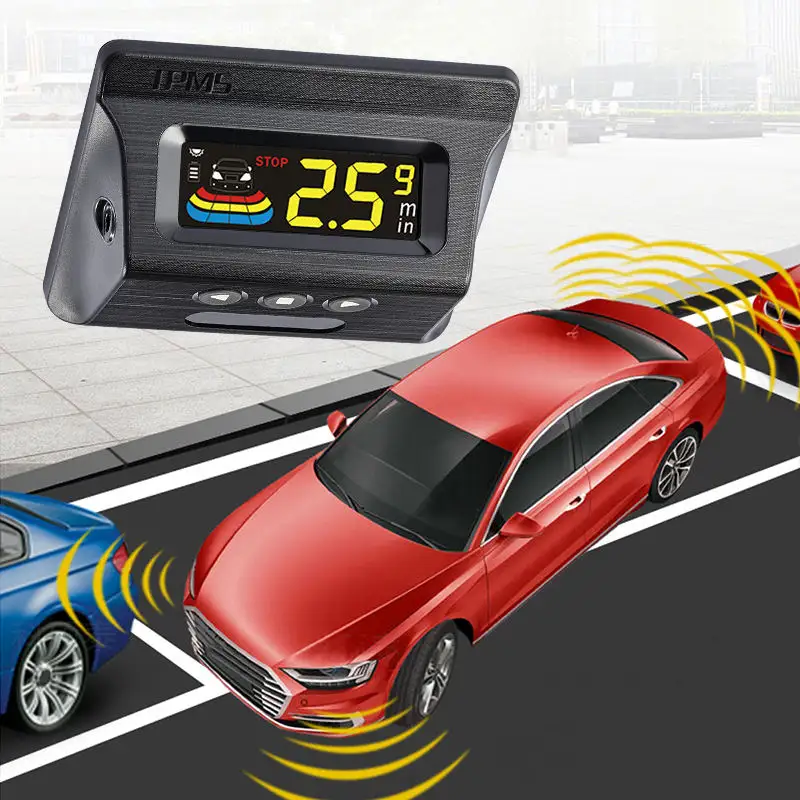 Sensor de estacionamento com 4 sensores mazda 3, sensor de estacionamento automotivo sem fio