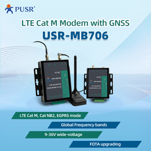 USR-MB706 глобальные частоты LTE Cat M1 кошка NB2 EGPRS RS232 RS485 4 аппарат не привязан к оператору сотовой связи модем поддерживает modbus RTU к конвертеру TCP - Product Image 2