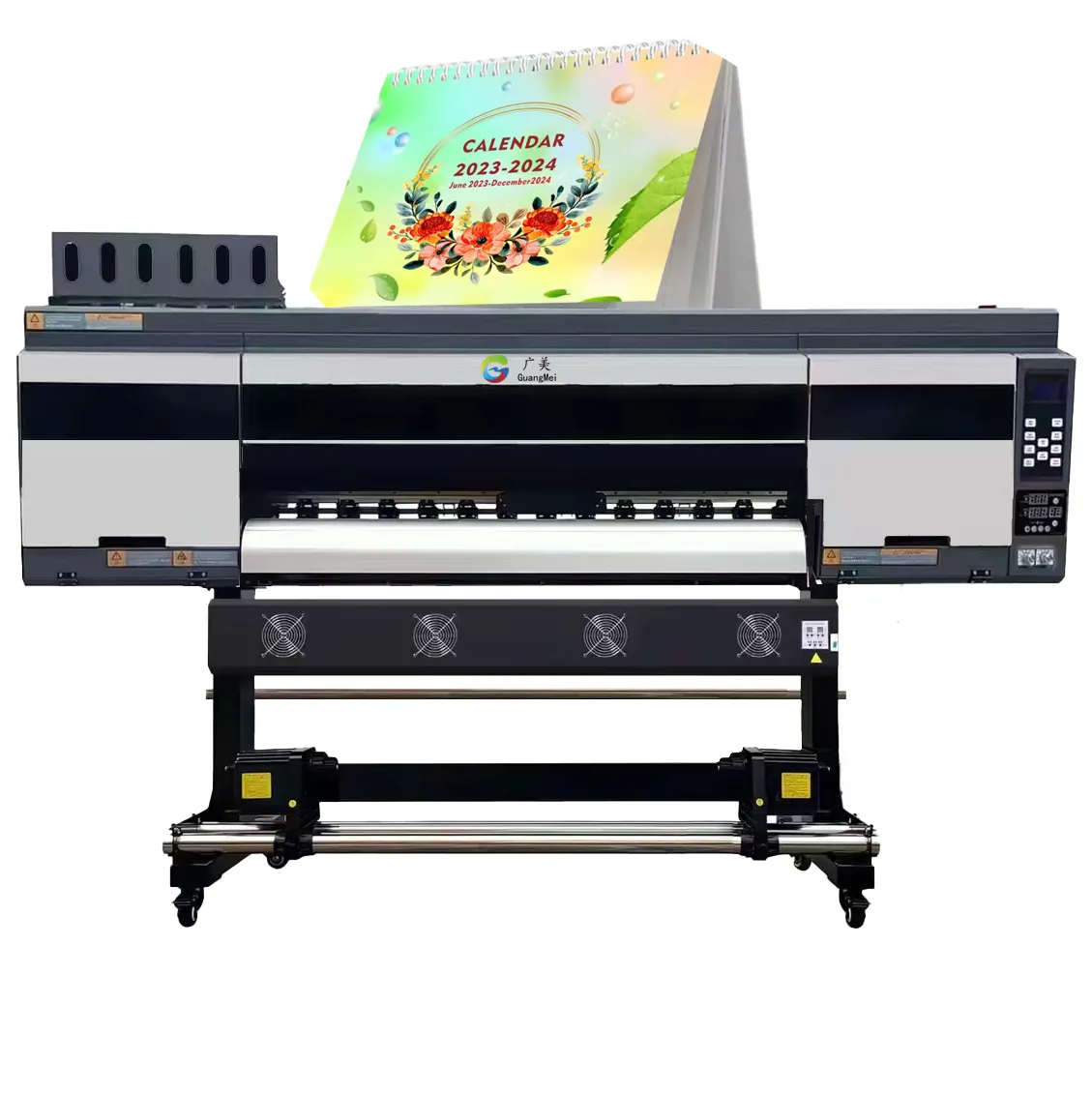 Grande formato 1.6m 1.8m I1600 I3200 Eco solvente stampante a getto d'inchiostro stampa esterna pubblicità