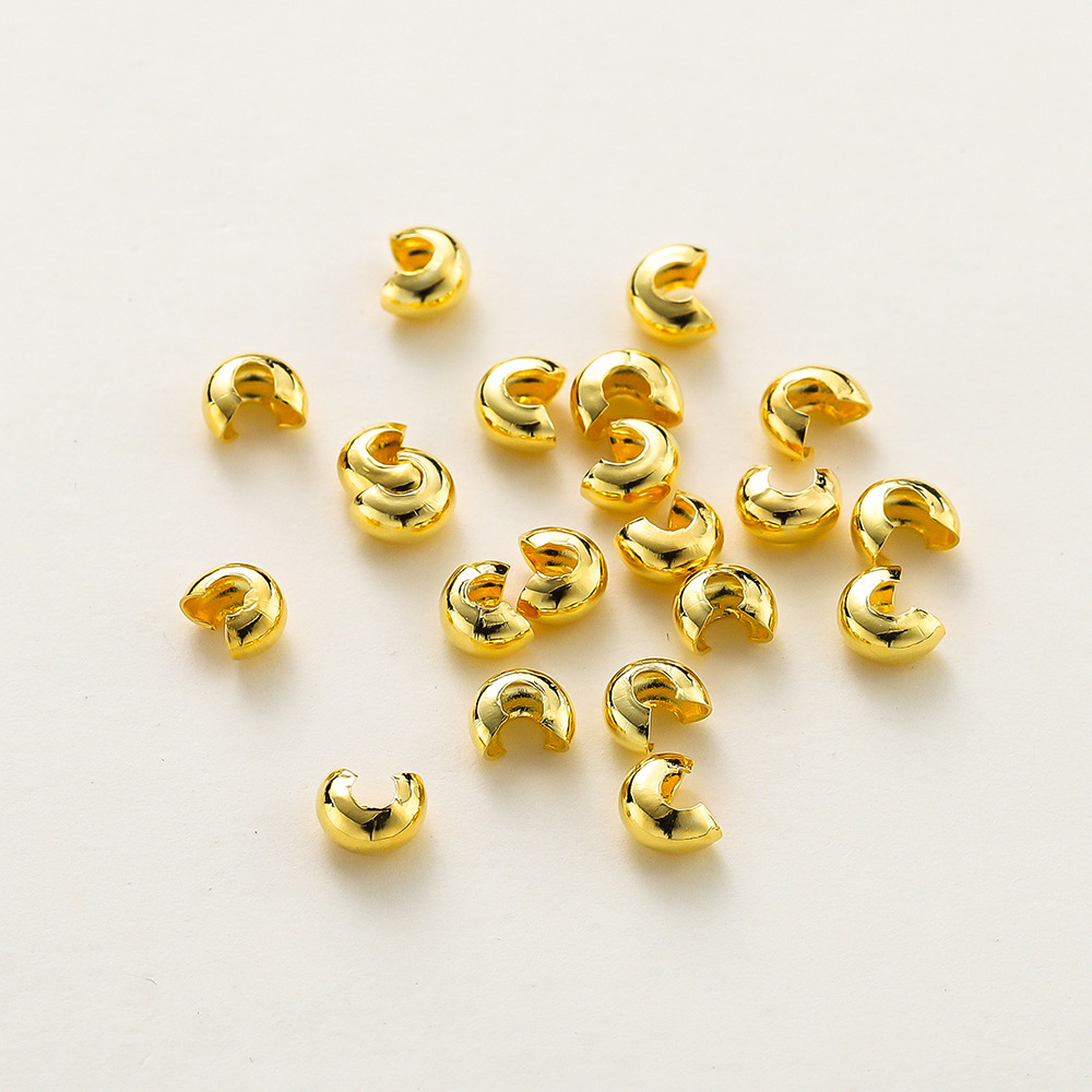 18K color-preserving genuine gold