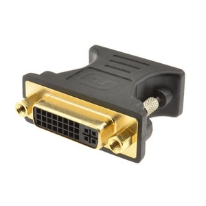 Xput-Adaptador de entrada VGA M a DVI F, convertidor de vídeo hembra VGA macho a DVI DVI-I, para PCMonitor