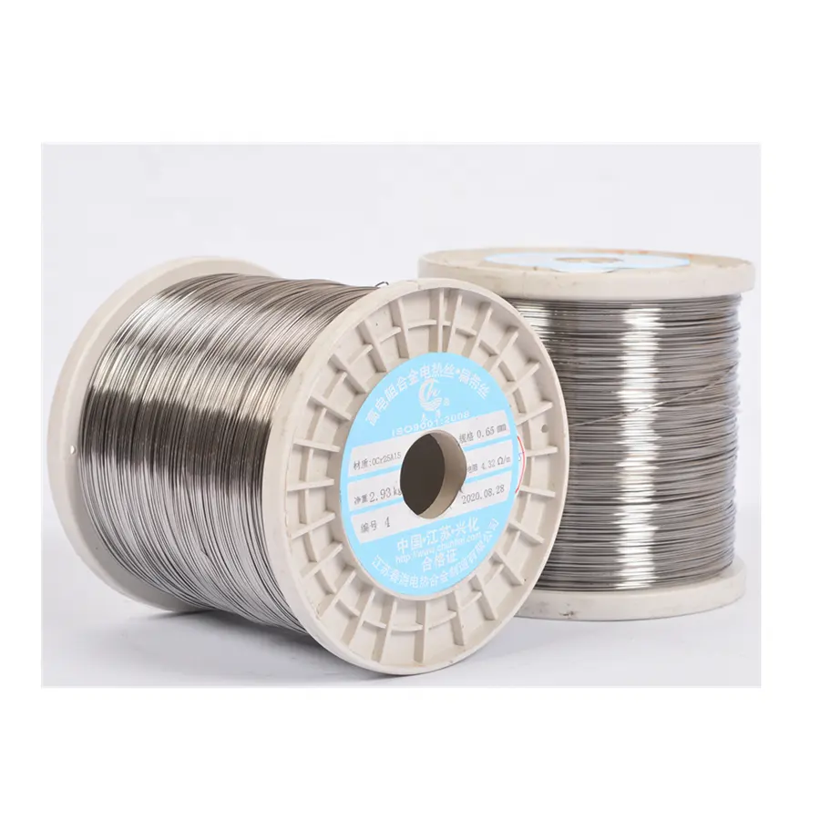 Bare alloy electric furnace resistance heating wire