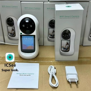 Icsee 3MP PTZ无线摄像机视频通话，带2.8英寸IPS屏幕婴儿哭声检测安全IP摄像机婴儿监视器ICSee - Product Image 3