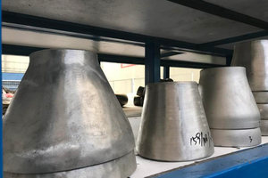 ASME/<strong>ANSI</strong> B16.9 ASME SB381/B363 Titanium Gr2 Concentric Eccentric <strong>Reducer</strong> Sch40 6&quot;X5&quot; Pipe Fittings - Product Image 4