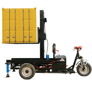Altezza di sollevamento 1.7M capacità di carico 1 tonnellate autocarri per la movimentazione dei materiali piccoli carrelli elevatori elettrici a tre ruote - Product Image 1