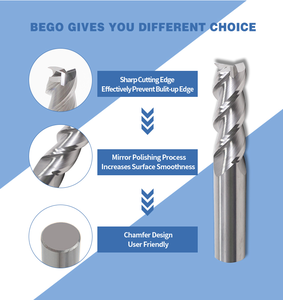 CNC kesme aracı alüminyum parmak freze yüz freze kesicisi alüminyum - Product Image 5