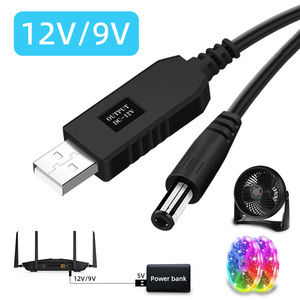 充電用5V ~ 12V USB-DCブーストケーブル工場 - Product Image 1