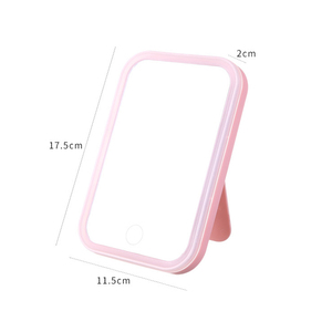 定制设计批发Led照明方形化妆镜带灯 - Product Image 6