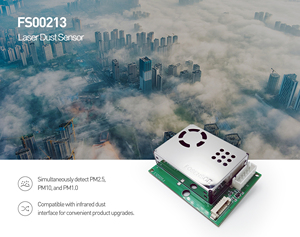 Sensore di particelle d'aria Fosensor a basso costo sensore di polvere Laser PM10 PM2.5 PM1.0 modulo sensore per IOT Smart qualità dell'aria dell'edificio - Product Image 5