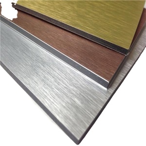 Werkspreis Aluminium-Verbundwerkstoffplatte 1.220 × 2.440 mm 4 × 8 Fuß gebürstete Farben Innenausstattung ACP/<span class=keywords><strong>ACM</strong></span> fantastisch
