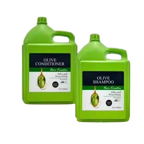 Alta qualidade salão shampoo e condicionador hotéis granel usar alto volume 5000ML shampoo granel