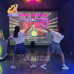Single or <strong>Double</strong> Player Mode AR Interactive <strong>Dynamic</strong> Poses On-Onscreen Imitation Educational Adventure Park Metal Material - Product Image 2