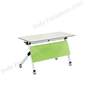 商用家具独特的现代设计办公工作区会议培训桌木制学习桌 - Product Image 2