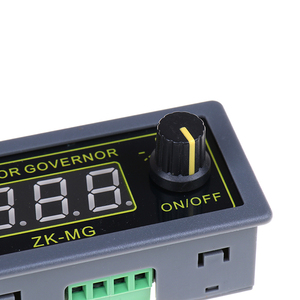 DC 5-30V 12v 24v 5A DC Motor Controller PWM Einstellbare Speed Digital display encoder duty verhältnis frequenz MAX 15A ZK-MG - Product Image 3