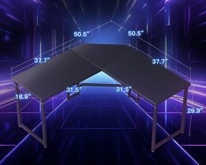 เก้าอี้คอมพิวเตอร์แผงคาร์บอนไฟเบอร์และโต๊ะโต๊ะคอมพิวเตอร์สำนักงานในพื้นที่ขนาดเล็ก - Product Image 3