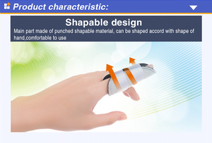 OEM ODM fourniture postopératoire réduire la douleur Fracture doigt soutien phalange moyenne orthèse - Product Image 4