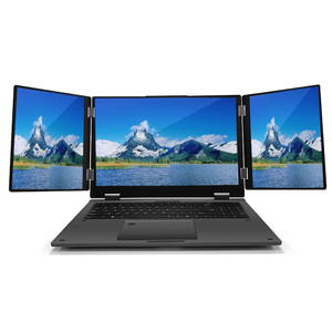 New Design 16'' Intel Notebook I7 12th Gen Win11 3 Three Monitor China Factory Gaming Laptop <strong>Computers</strong> Triple Screen Laptops - Product Image 1