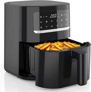 Luft fritte use 7,5 l mit durchsichtigem Fenster auf der Vorderseite Digitale Luft fritte use 12 Programme Vorheiz funktion Fettarme Smart Air Fryers
