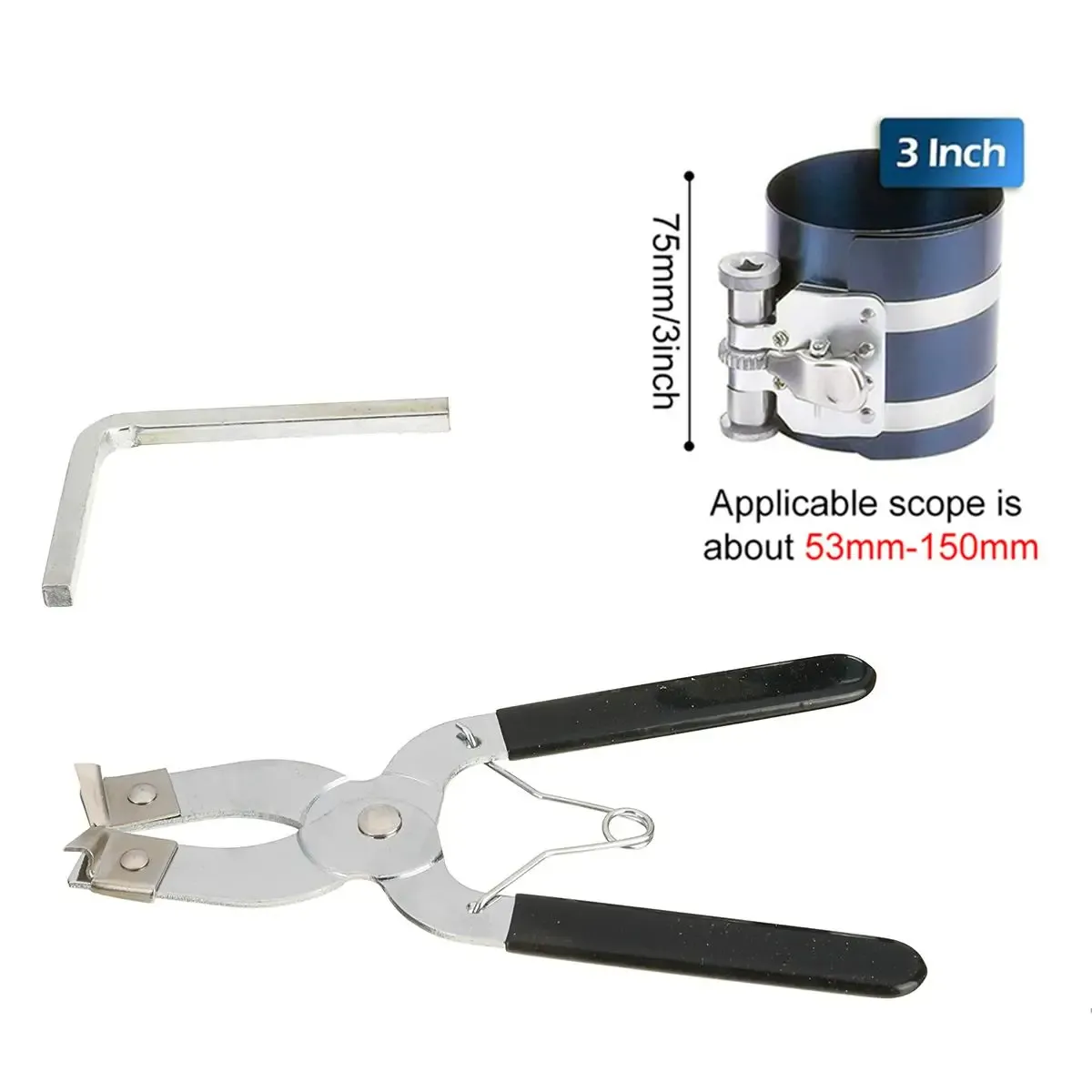 3 inch and plier