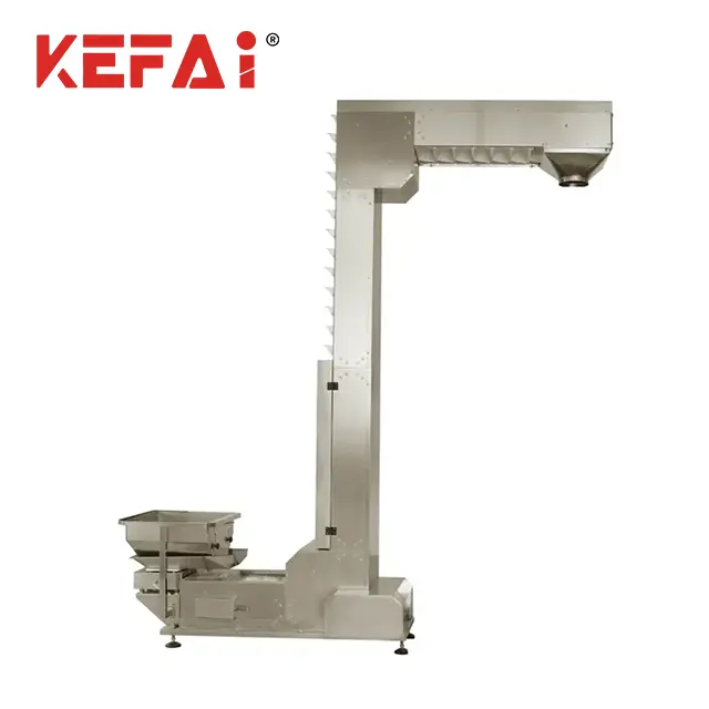 KEFAI Z Shape Elevator processo di produzione elevatore a tazze tipo Z elevatore a tazze