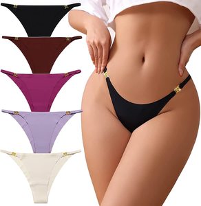 Atacado <span class=keywords><strong>G</strong></span>-<span class=keywords><strong>string</strong></span> Thongs Sexy Seamless Underwear Respirável Low Rise T-back <span class=keywords><strong>No</strong></span> Show Calcinhas para Mulheres