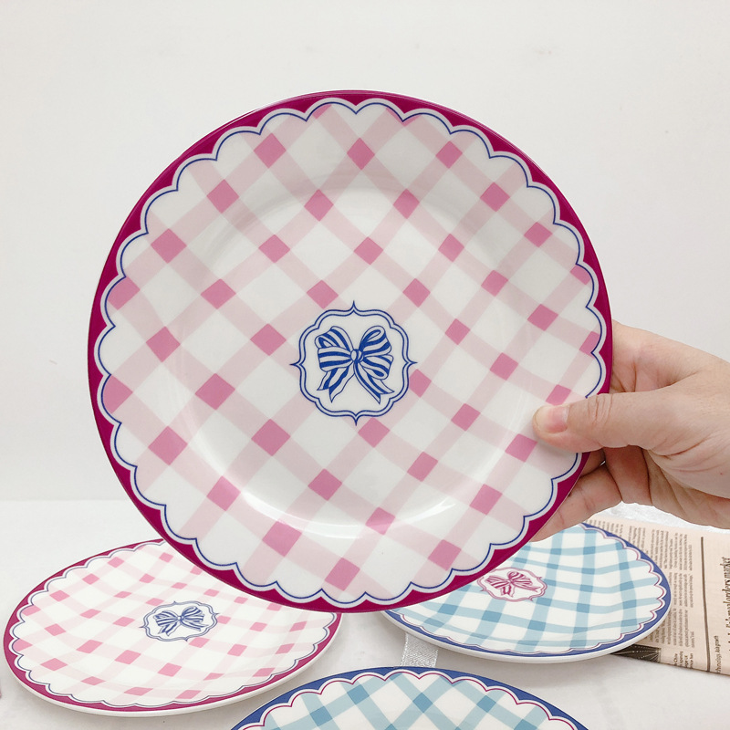 assiette de 8 pouces