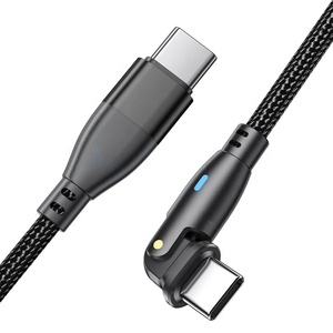 Cables multifuncionales de alta calidad para teléfono móvil, carga rápida tipo C a tipo C, para ordenador