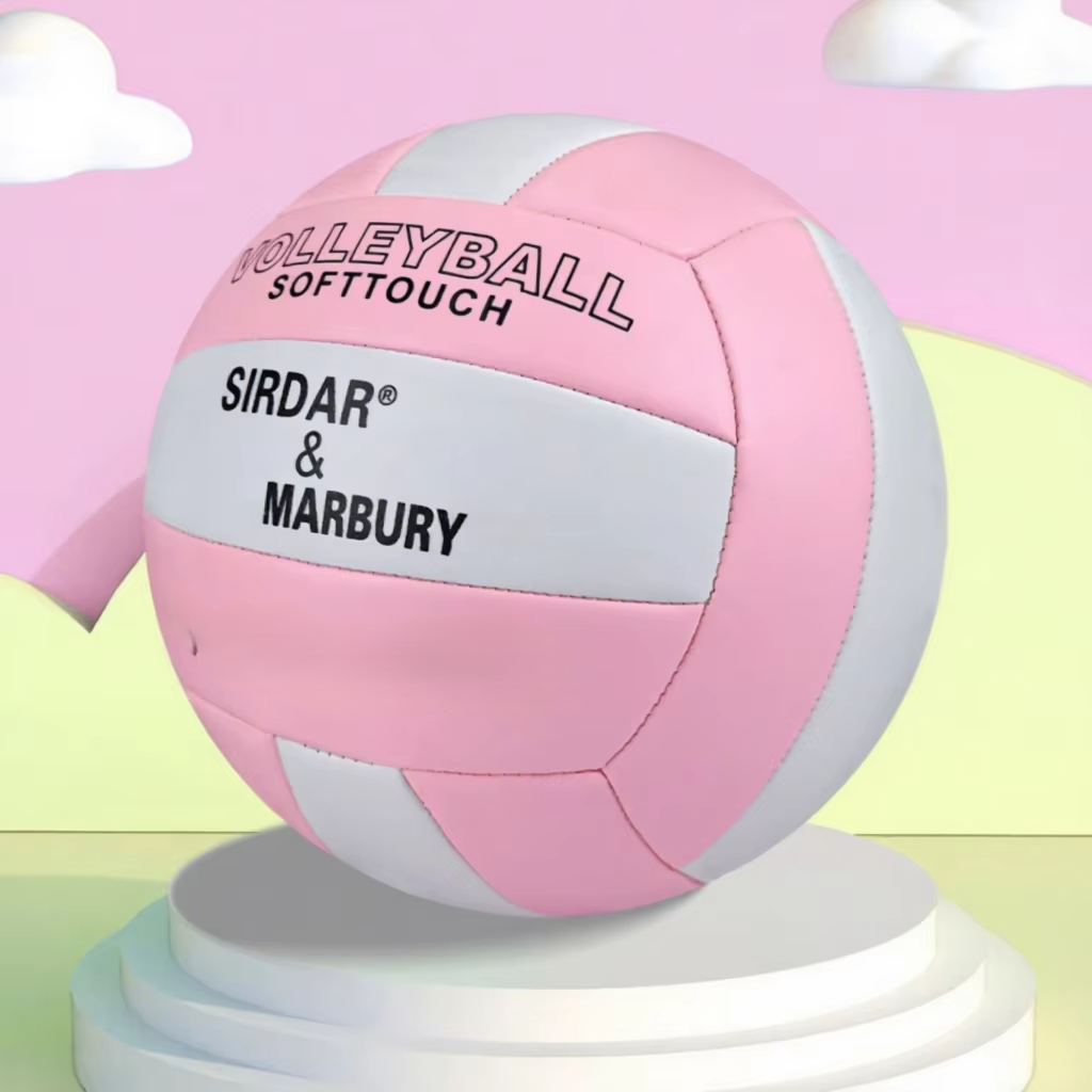 Upgrade thick volleyball-light pink white no5