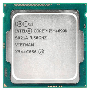 Core I5 4690K 3.5GHz 6MB Socket LGA 1150 processore CPU Quad-Core I5-4690K SR21A - Product Image 1