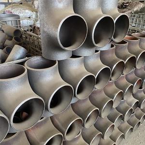 API 5L ASME B16.9 X42 X65 X70碳钢无缝对接焊等三通Sch40 ANSI减速三通 - Product Image 6