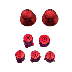 Per Controller Xbox 360 Kit Mod in metallo in alluminio levette levette Joystick proiettile analogico pulsanti guida ABXY sostituisci - Product Image 6