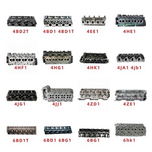 Isuzu 4JG2 4HE1 4HF1 4HG1 4ZD1 4ZE1 4JA1.4jb1エンジンシリンダーヘッド - Product Image 6