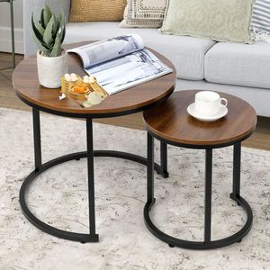 Marco de Metal resistente, mesa de extremo de anidación - Product Image 6