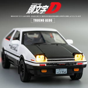 Wholesale 1:28 Alloy Diecast <strong>Model</strong> Toy <strong>Cars</strong> Pull Back Initial D AE86 <strong>Car</strong> <strong>Model</strong> Scene Display Sound Light Vehicles As Gift - Product Image 6