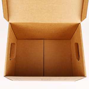 Cartón de archivo de oficina corrugado personalizado al por mayor para almacenamiento y manipulación de documentos - Product Image 3