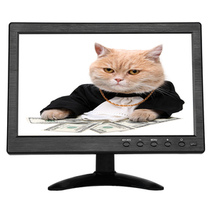 Monitor de ordenador LCD de pantalla ancha pequeña de escritorio para montaje en pared Monitor de pantalla Led IPS 1280X800P de 10 pulgadas con puerto USB BNC AV VGA HDMIe - Product Image 1