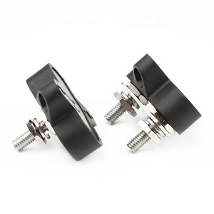 M6 M8 M10 Post <strong>Dual</strong> Double Stud Bus Bar Copper Stainless Steel Connector Battery Power Distribution Block <strong>Busbar</strong> for Motorcycle - Product Image 6