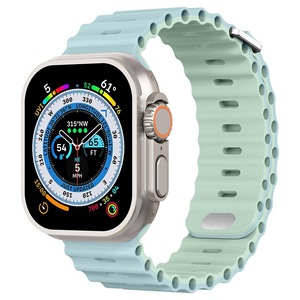 สายนาฬิกาสุดหรู8 S8แอปเปิ้ล iWatch 8สายนาฬิกาซิลิโคนอัจฉริยะเหมาะสำหรับแอปเปิ้ลวอทช์อัลตร้า - Product Image 1