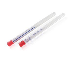 Hızlı teşhis testi için tıbbi tek kullanımlık steril naylon Oral burun örnekleme örnek boğaz burun taşıma çubuğu - Product Image 3