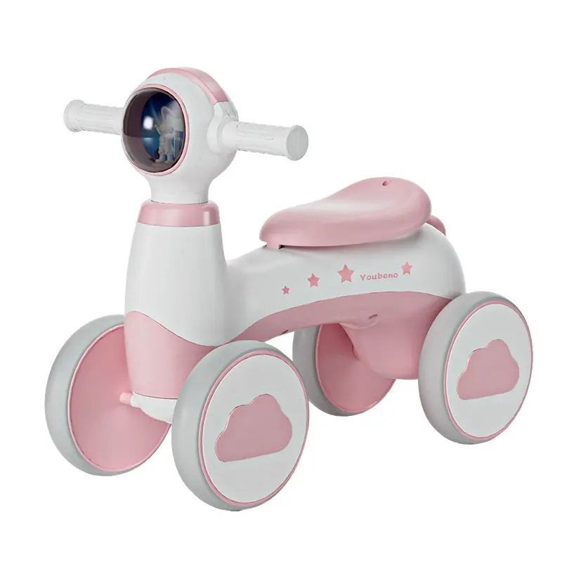 Nuevo patinete para niños, yo-yo para bebés de 1 a 3 años, andador de coche de juguete de equilibrio de cuatro ruedas para niños y niñas